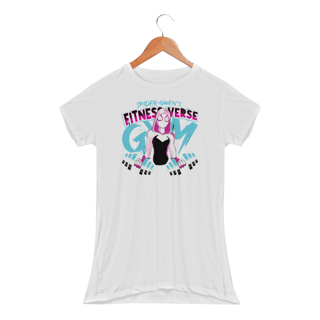 Nome do produtoFitness Verse - Spider Gwen's Aranhaverso | Camiseta Feminina Sport UV