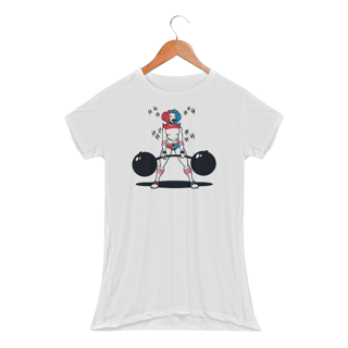 Nome do produtoArlequina Treinando | Camiseta Feminina Sport UV