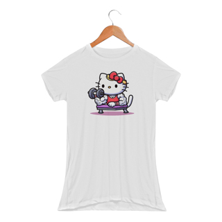 Nome do produtoHello Kitty Maromba v1 | Camiseta Feminina Sport UV