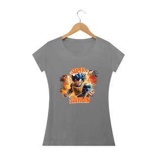 Nome do produtoSuper Saiyajin Vegeta | Dragon Ball - Camiseta Feminina