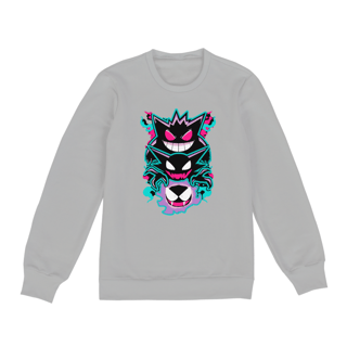 Nome do produtoGastly, Haunter e Gengar - Pokemon | Moletom