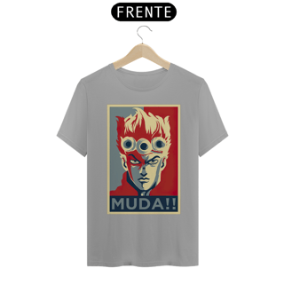 Nome do produtoGiorno, Muda - Jojo's Bizarre Adventure | Camiseta Unissex
