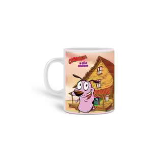 Nome do produtoCoragem O Cão Covarde | Caneca