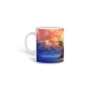 Nome do produtoCasa do Kami - Dragon Ball | Caneca