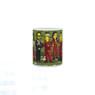 Nome do produtoLa Casa de Papel Versão Simpson | Caneca