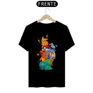 Nome do produtoQuarteto Pokemon 1 Geração | Camiseta Unissex