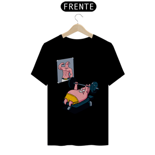 Nome do produtoPatrick e Majin Boo em Treino | Camiseta Unissex