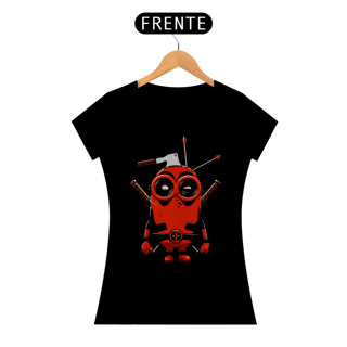 Nome do produtoMinions em Deadpool | Camiseta Feminina