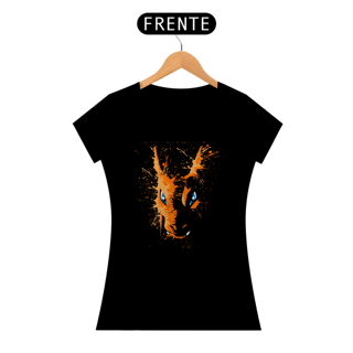 Nome do produtoCharizard - Pokemon | Camiseta Feminina