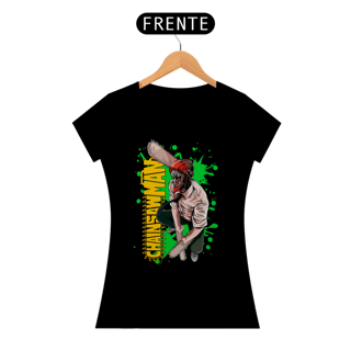 Nome do produtoDenji - Chaisaw Man | Camiseta Feminina