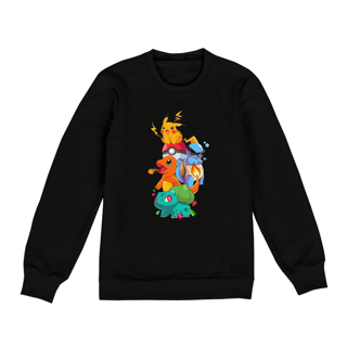 Nome do produtoQuarteto Pokemon 1 Geração | Moletom