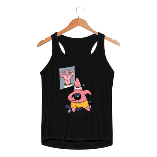 Nome do produtoPatrick Treino v2 - Bob Esponja | Regata Sport UV Feminina