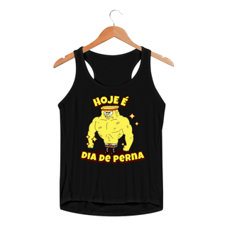 Nome do produtoBob Esponja Dia de Perna - Regata Sport UV Feminina