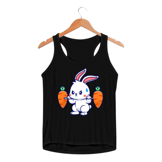 Nome do produtoCoelho Treinando | Regata Sport UV Feminina