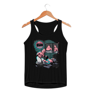 Nome do produtoPatrick Treino v3 - Bob Esponja | Regata Sport UV Feminina