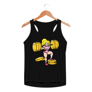 Nome do produtoPrincesa Peach - Mario | Regata Sport UV Feminina