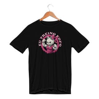 Nome do produtoGatinha Treino Fofo | Camiseta Sport UV