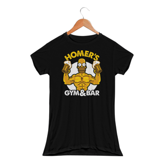 Nome do produtoHomer Simpson Musculoso | Camiseta Feminina Sport UV