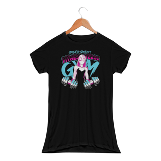 Nome do produtoFitness Verse - Spider Gwen's Aranhaverso | Camiseta Feminina Sport UV