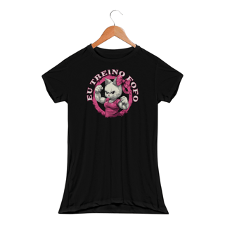 Nome do produtoGatinha Treino Fofo | Camiseta Feminina Sport UV