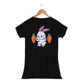Nome do produtoCoelho Treinando | Camiseta Feminina Sport UV