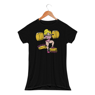 Nome do produtoPrincesa Fitness Peach - Mario | Camiseta Feminina Sport UV