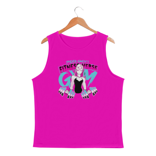 Nome do produtoFitness Verse - Spider Gwen's Aranhaverso | Regata Sport UV