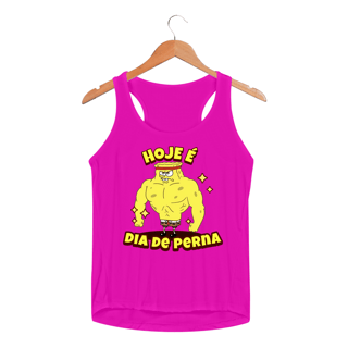 Nome do produtoBob Esponja Dia de Perna - Regata Sport UV Feminina