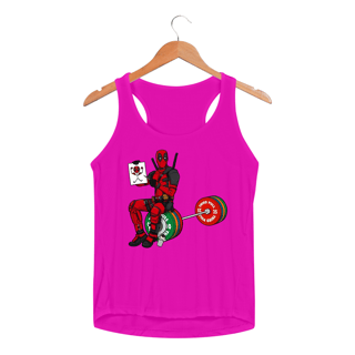 Nome do produtoDeadpool Treino de Perna v2 - | Regata Sport UV Feminina