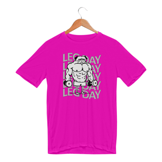 Nome do produtoDog Leg Day | Camiseta Sport UV