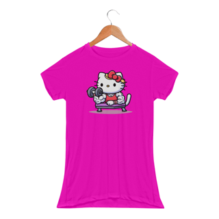 Nome do produtoHello Kitty Maromba v1 | Camiseta Feminina Sport UV
