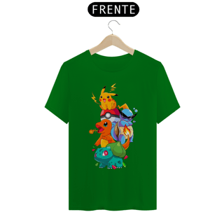 Nome do produtoQuarteto Pokemon 1 Geração | Camiseta Unissex