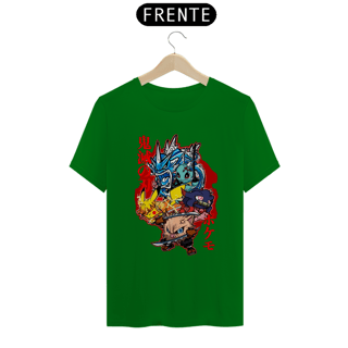 Nome do produtoPokemons em Demon Slayer | Camiseta Unissex