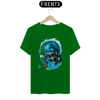 Nome do produtoSquirtle em Demon Slayer | Camiseta Unissex
