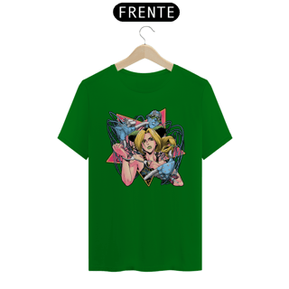 Nome do produtoJolyne e Stone Free - Jojo's Bizarre Adventure | Camiseta Unissex