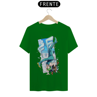 Nome do produtoFoo Fighters - Jojo's Bizarre Adventure | Camiseta Unissex