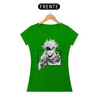 Nome do produtoGojo Manga v2 - Jujutsu Kaisen | Camiseta Feminina