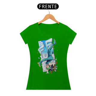 Nome do produtoFoo Fighters - Jojo's Bizarre Adventure | Camiseta Feminina