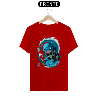 Nome do produtoSquirtle em Demon Slayer | Camiseta Unissex
