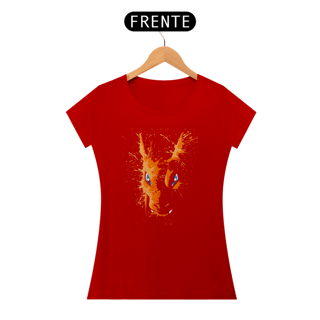 Nome do produtoCharizard - Pokemon | Camiseta Feminina