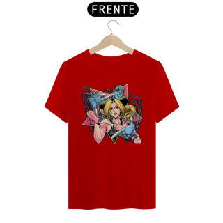 Nome do produtoJolyne e Stone Free - Jojo's Bizarre Adventure | Camiseta Unissex