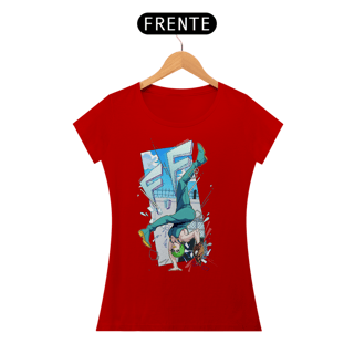 Nome do produtoFoo Fighters - Jojo's Bizarre Adventure | Camiseta Feminina