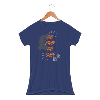 Nome do produto No Pray No Gain - Sport Dry UV - Feminino