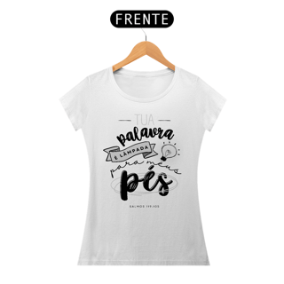 Nome do produto Tua Palavra é lâmpada para meus pés!!