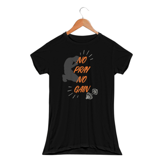 Nome do produto No Pray No Gain - Sport Dry UV - Feminino