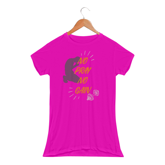No Pray No Gain - Sport Dry UV - Feminino