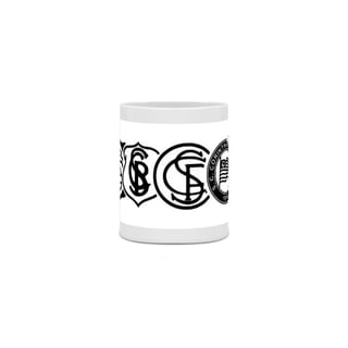 Nome do produto Caneca Branca - Brasões Corinthians