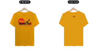 Nome do produto Camiseta Clássica Masculina - Sem Sambar a Vida é Triste