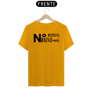 Nome do produto Camiseta Clássica Masculina - Respeita Número Baixo