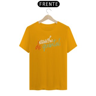 Nome do produto Camiseta Clássica Masculina - Sim é Samba de Quintal